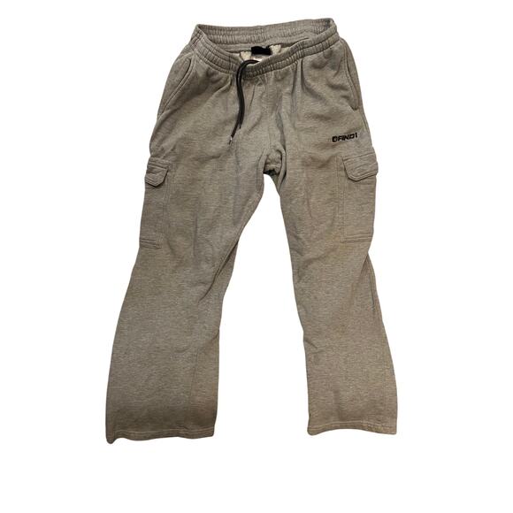 AND1 Track Pants Straight Cargo Sweatpants Mens XL - Picture 1 of 3